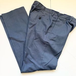 Banana Republic Non Iron Slim Fit Blue Dress Pant